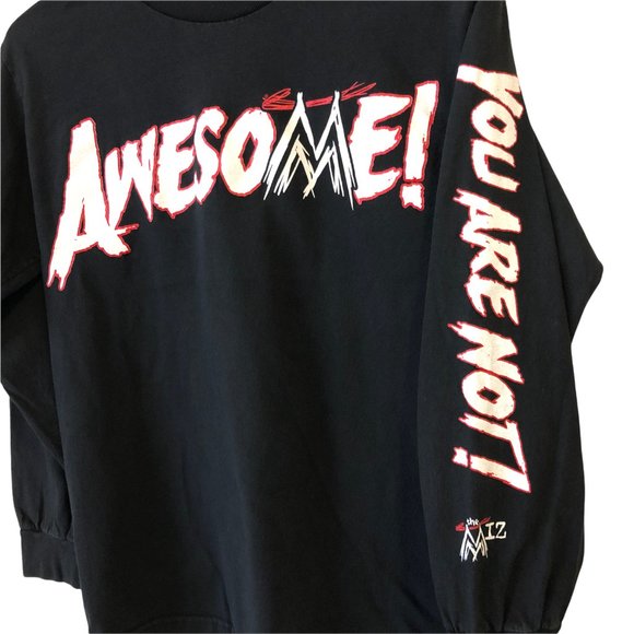 WWE Awesome You Are Not The Miz long sleeve tee shirt S - Picture 3 of 5